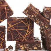 No-Bake Chocolate and Peanut Butter Oatmeal Bars