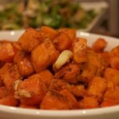 Veggies:  Paleo Garlic Roasted Sweet Potatoes