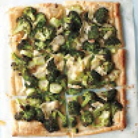 Broccoli-Pecorino Tart