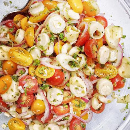 Tomato and Hearts of Palm Salad