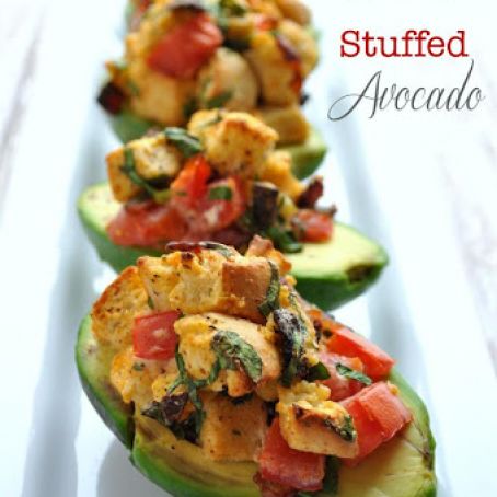 BLT Stuffed Avocado