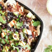 BBQ Pulled Pork Skillet Nachos