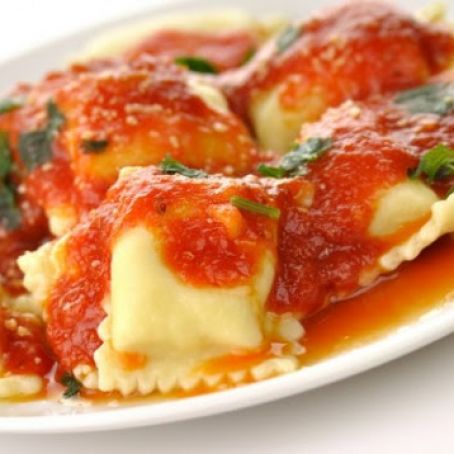 Chicken Marsala Ravioli