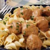 Meatball Stroganoff