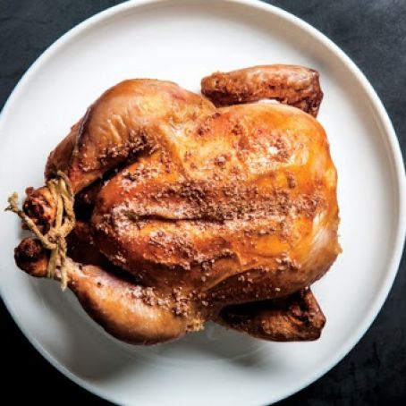 Fully Salted Roast Chicken