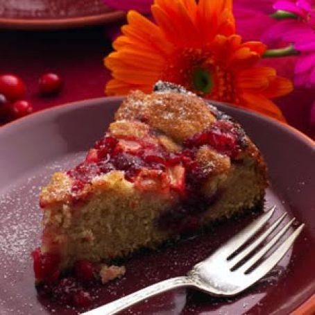 Cranberry-Apple Coffee Cake