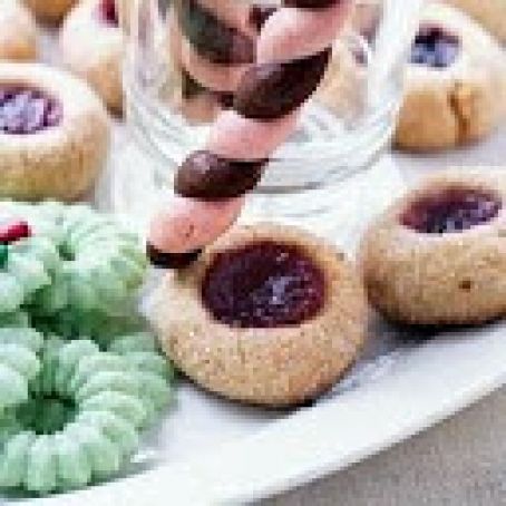 Strawberry Thumbprints