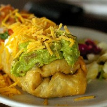 Oven-Fried Chimichangas