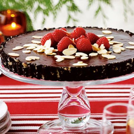 Chocolate Almond Silk Pie