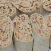 MEXICAN CHICKEN SALAD WRAP PINWHEELS