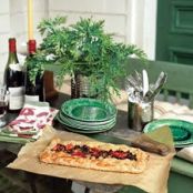 Mushroom-and-Bacon Tart