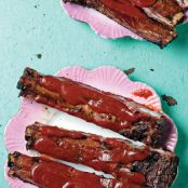 Kansas City-Style Spareribs with Barbecue Sauce