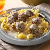 Swedish Meatballs Alfredo Recipe