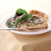 Ricotta, Lemon, and Arugula Quiche