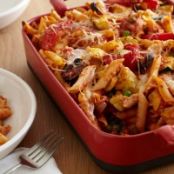 Baked Penne with Roasted Vegetables (Giada)