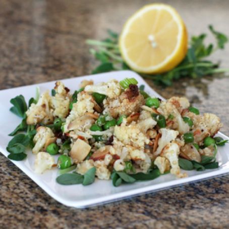 Roasted Cauliflower and Quinoa