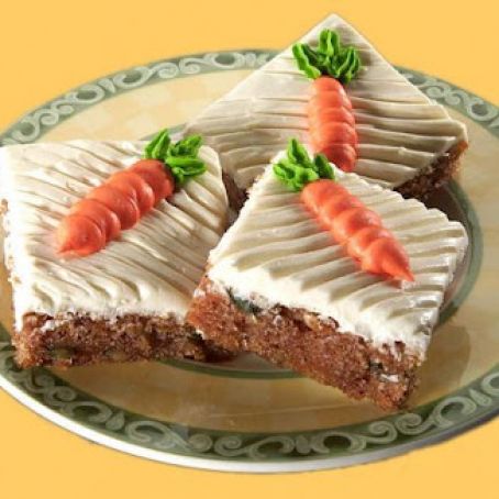 Grandma's Carrot Cake Bars