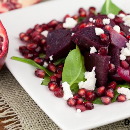 Beet and Pomegranate Salad