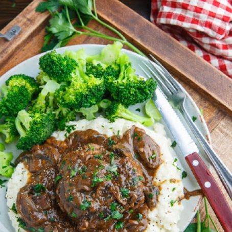 Salisbury Steak with Mushroom Gravy