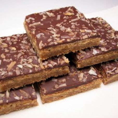 Coconut Caramel Candy Bars