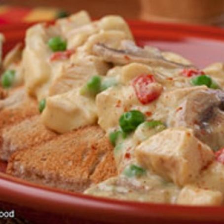 Chicken a la King in a Hurry