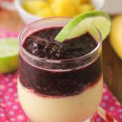 Super Blue Layered Smoothie