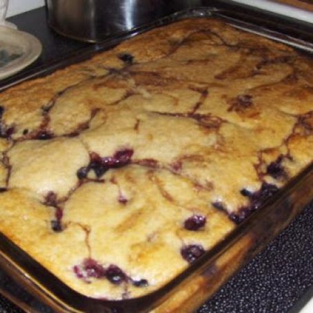 Old Fashioned Blueberry Cobbler