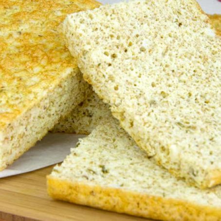 Low Carb Herby Sandwich Bread (Focaccia)