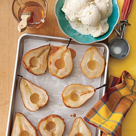 Honey-Roasted Pears