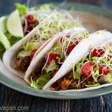 Lentil and Cauliflower Rice Taco Filling