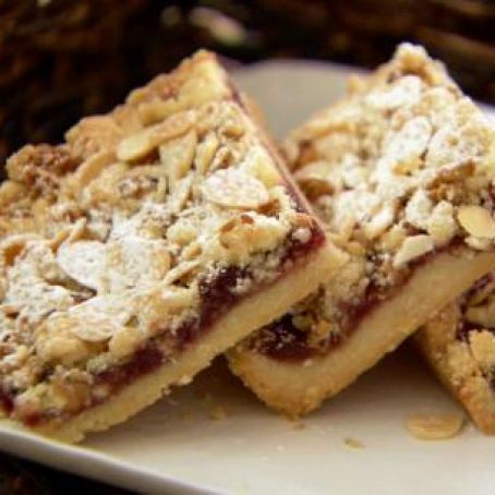 Raspberry Crumble Bars