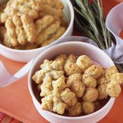 Rosemary-Cheese Spritz Cookies (Food Network)