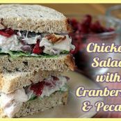 Chicken or Turkey Salad w/Cranberries & Pecans