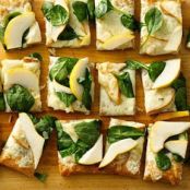 Pear and Gorgonzola Pizza