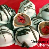 Chocolate Covered Cherry Bites
