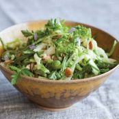 All-Green Spring Slaw From 'Afro-Vegan'