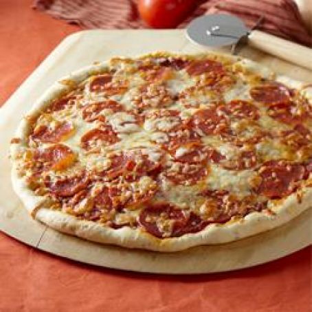 Homemade Pepperoni Pizza