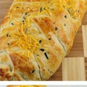 Baked Chicken and Broccoli Braid