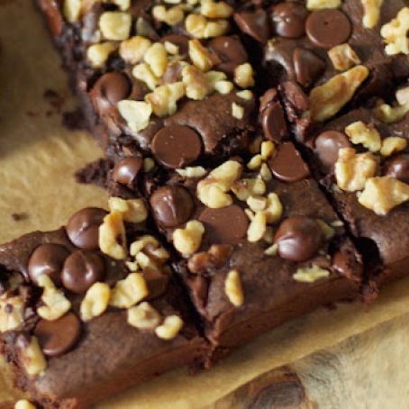 Black Bean Dark Chocolate Brownies