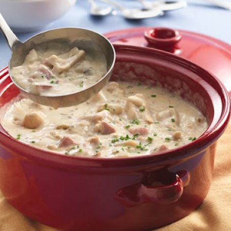 Chicken Cordon Bleu Chowder
