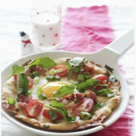Breakfast Pan Pizza