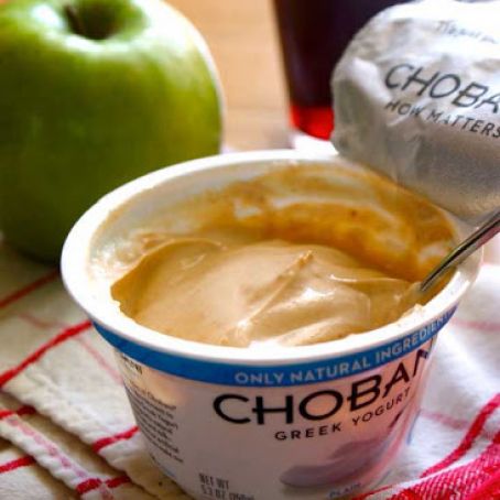 PB Greek Yogurt with Fresh Fruit