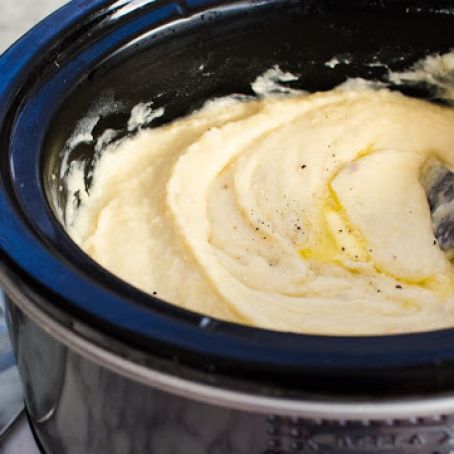 Lightened Crock-Pot Mashed Potatoes