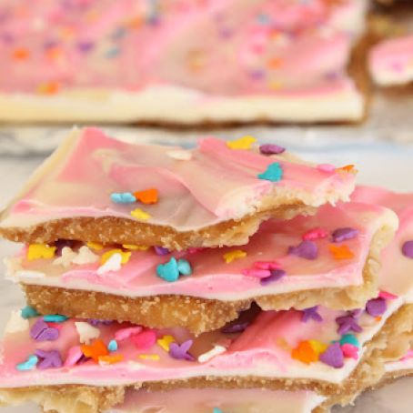 Easter Crack White Chocolate Toffee
