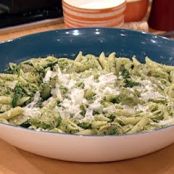 Spring Baby Artichoke and Spinach Pesto Pasta