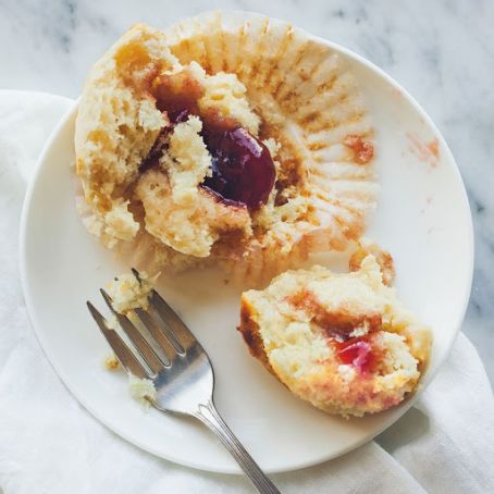 Strawberry Jam Muffins