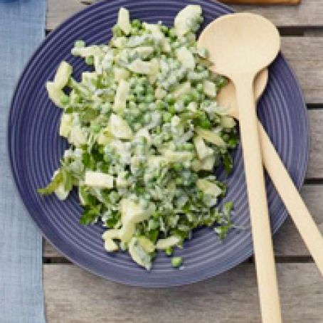 Cucumber and Baby Pea Salad