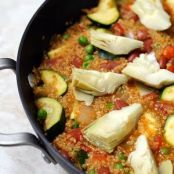Quinoa Vegetable Paella 