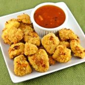 Baked Coconut Chicken with Apricot Sauce