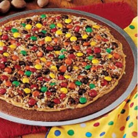 Frosted Brownie Pizza